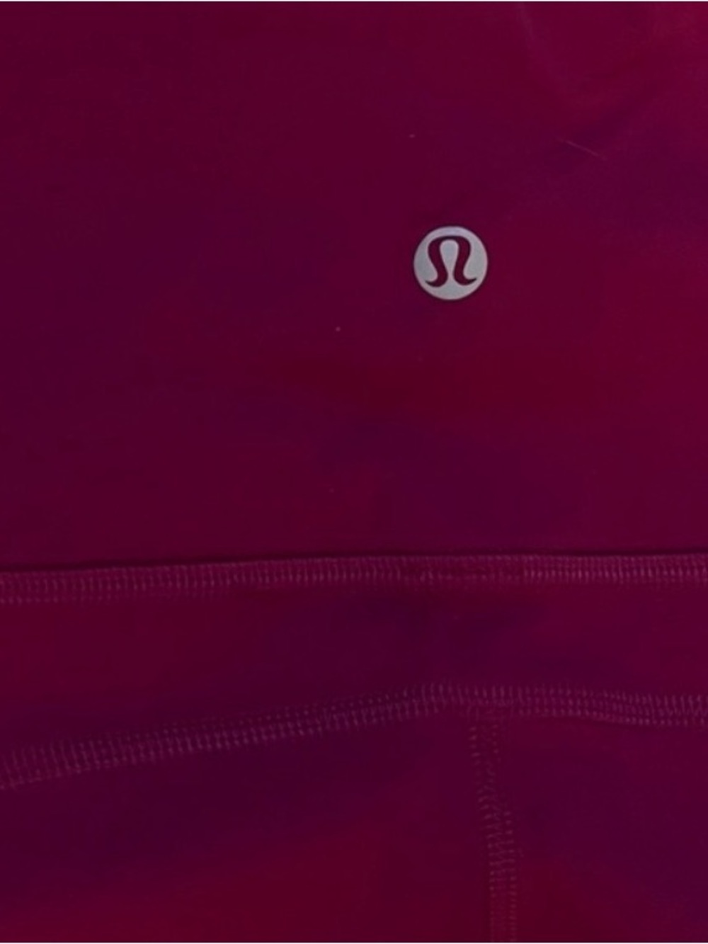 EUC lululemon athletica Magenta Flare High-Rise Leggings 32” in seam - Picture 4 of 4